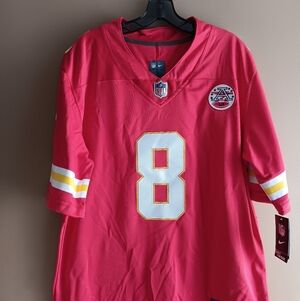 Nike NFL Kansas City Chiefs Football Jersey NWT, Size S